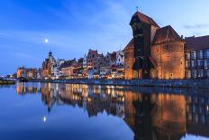 Gdansk Old Town On The Banks Of Motlawa River. Pomeranian Voivodeship. Poland-Oscar Dominguez-Photographic Print