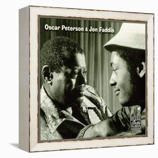 Oscar Peterson and Jon Faddis - Oscar Peterson and Jon Faddis-null-Framed Stretched Canvas