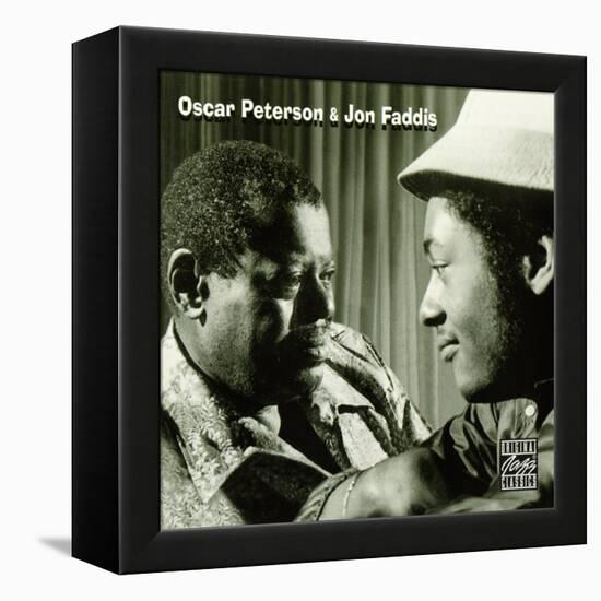 Oscar Peterson and Jon Faddis - Oscar Peterson and Jon Faddis-null-Framed Stretched Canvas