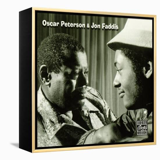 Oscar Peterson and Jon Faddis - Oscar Peterson and Jon Faddis-null-Framed Stretched Canvas