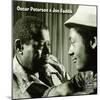 Oscar Peterson and Jon Faddis - Oscar Peterson and Jon Faddis-null-Mounted Art Print