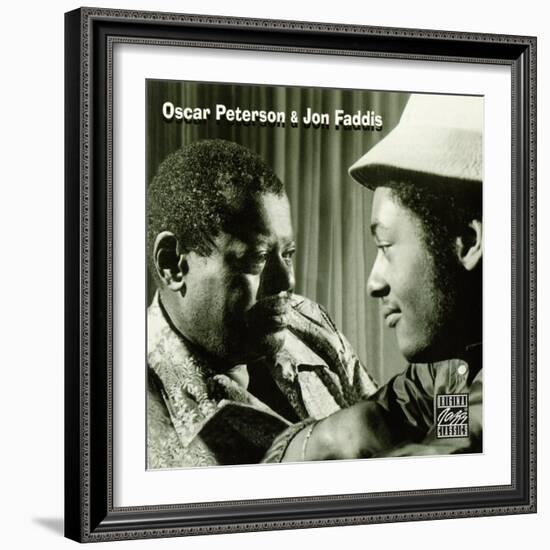 Oscar Peterson and Jon Faddis - Oscar Peterson and Jon Faddis-null-Framed Art Print