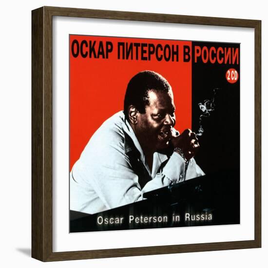 Oscar Peterson In Russia-null-Framed Art Print