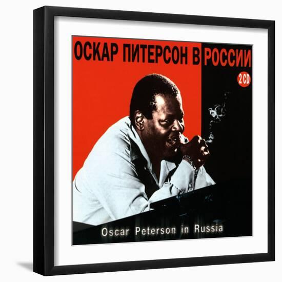 Oscar Peterson In Russia-null-Framed Art Print
