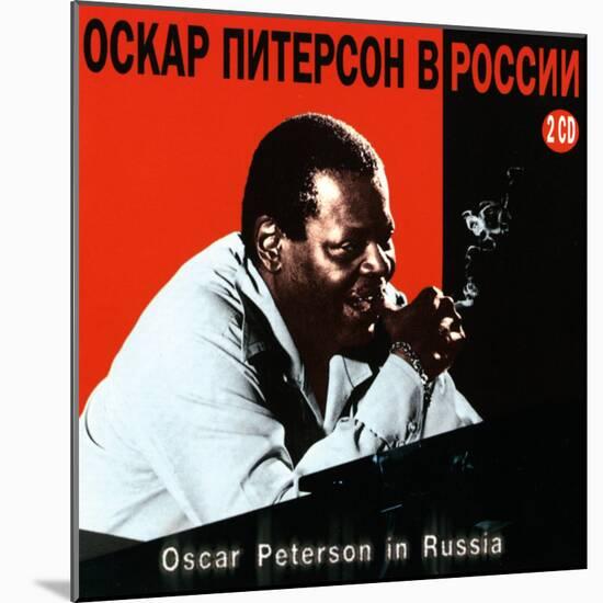 Oscar Peterson In Russia-null-Mounted Art Print