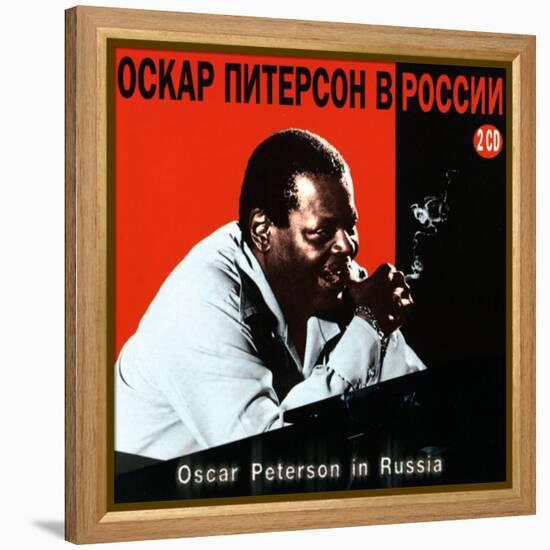 Oscar Peterson In Russia-null-Framed Stretched Canvas