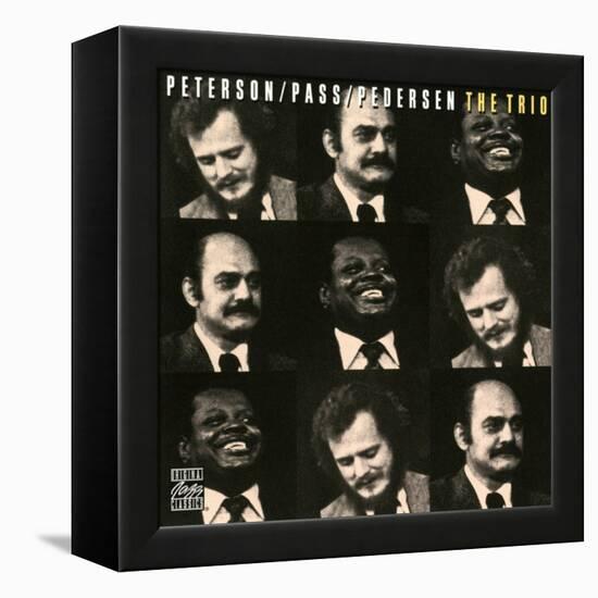 Oscar Peterson, Joe Pass, Niels-Henning Orsted Pedersen - The Trio-null-Framed Stretched Canvas