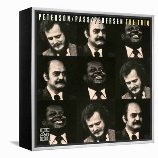 Oscar Peterson, Joe Pass, Niels-Henning Orsted Pedersen - The Trio-null-Framed Stretched Canvas