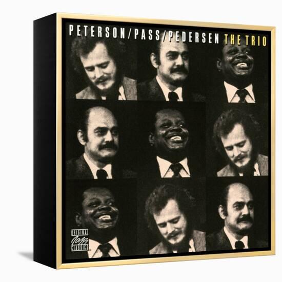 Oscar Peterson, Joe Pass, Niels-Henning Orsted Pedersen - The Trio-null-Framed Stretched Canvas