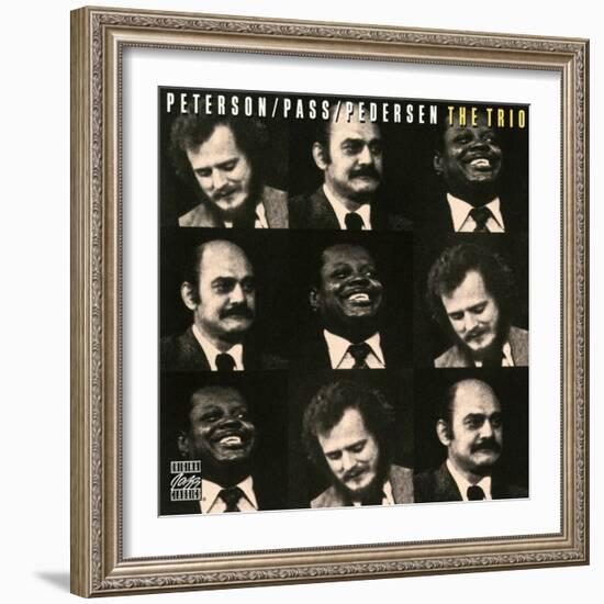 Oscar Peterson, Joe Pass, Niels-Henning Orsted Pedersen - The Trio-null-Framed Art Print