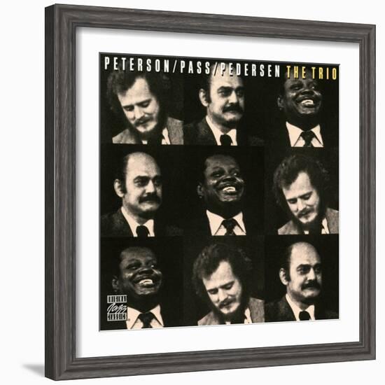 Oscar Peterson, Joe Pass, Niels-Henning Orsted Pedersen - The Trio-null-Framed Art Print