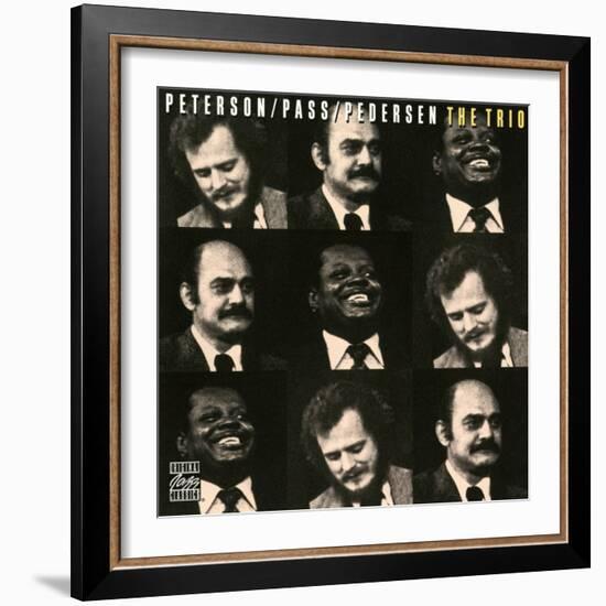 Oscar Peterson, Joe Pass, Niels-Henning Orsted Pedersen - The Trio-null-Framed Art Print