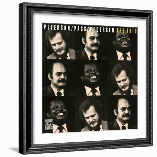 Oscar Peterson, Joe Pass, Niels-Henning Orsted Pedersen - The Trio-null-Framed Art Print