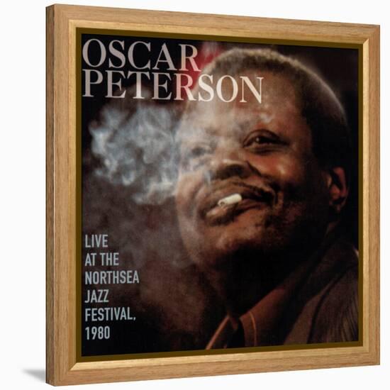 Oscar Peterson, Live at the Northsea Jazz Festival, 1980-null-Framed Stretched Canvas