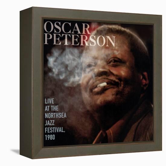 Oscar Peterson, Live at the Northsea Jazz Festival, 1980-null-Framed Stretched Canvas