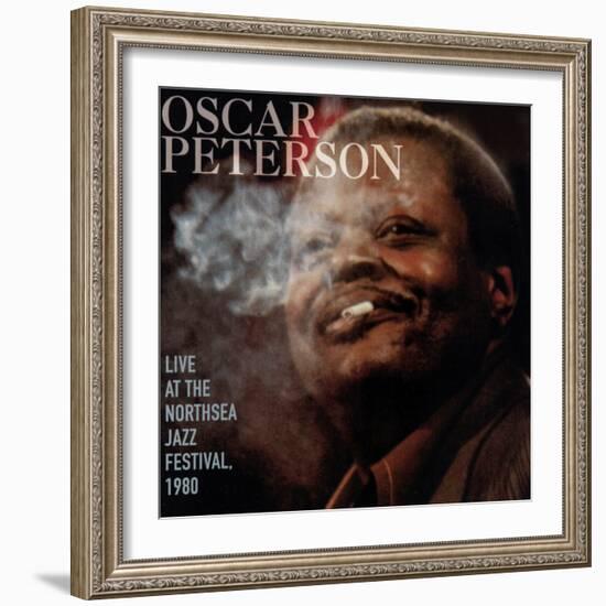 Oscar Peterson, Live at the Northsea Jazz Festival, 1980-null-Framed Art Print