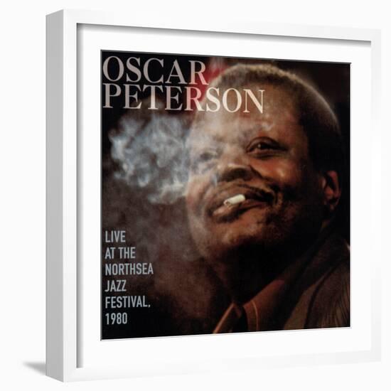 Oscar Peterson, Live at the Northsea Jazz Festival, 1980-null-Framed Art Print