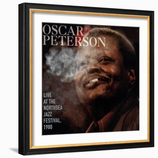 Oscar Peterson, Live at the Northsea Jazz Festival, 1980-null-Framed Art Print