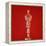 Oscar Statuette at Academy Awards Theater, Hollywood-Bill Eppridge-Framed Premier Image Canvas