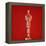 Oscar Statuette at Academy Awards Theater, Hollywood-Bill Eppridge-Framed Premier Image Canvas
