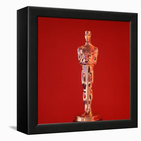 Oscar Statuette at Academy Awards Theater, Hollywood-Bill Eppridge-Framed Premier Image Canvas