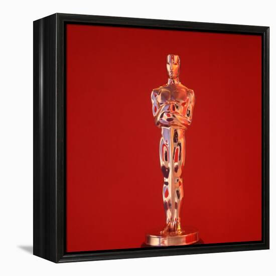 Oscar Statuette at Academy Awards Theater, Hollywood-Bill Eppridge-Framed Premier Image Canvas