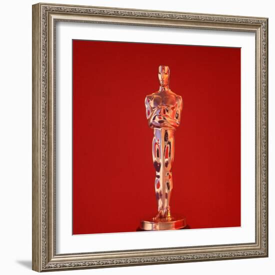 Oscar Statuette at Academy Awards Theater, Hollywood-Bill Eppridge-Framed Photographic Print