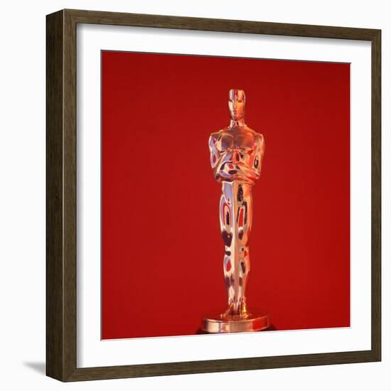 Oscar Statuette at Academy Awards Theater, Hollywood-Bill Eppridge-Framed Photographic Print