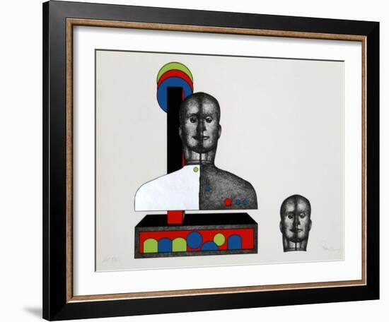 Oscar the Robot-Paul van Hoeydonck-Framed Serigraph