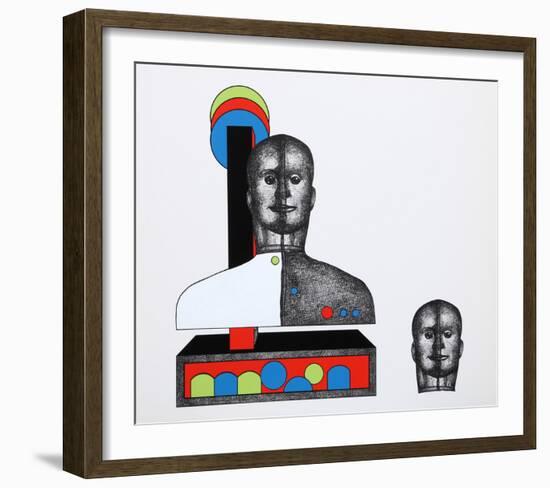 Oscar the Robot-Paul van Hoeydonck-Framed Serigraph