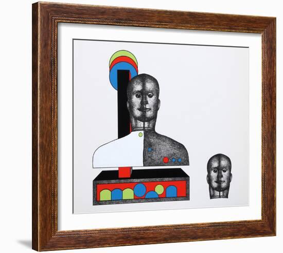 Oscar the Robot-Paul van Hoeydonck-Framed Serigraph