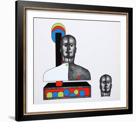 Oscar the Robot-Paul van Hoeydonck-Framed Serigraph