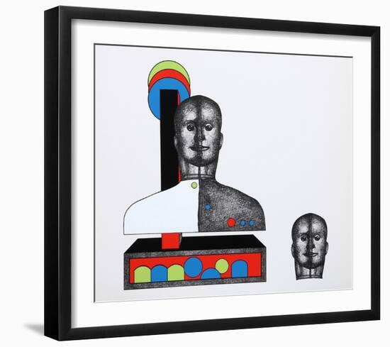 Oscar the Robot-Paul van Hoeydonck-Framed Serigraph