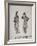 Oscar Wilde and Whistler, 1894-Phil May-Framed Giclee Print