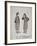 Oscar Wilde and Whistler, 1894-Phil May-Framed Giclee Print