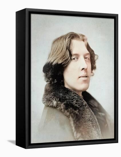 Oscar Wilde, Early 1880S (Photo)-Napoleon Sarony-Framed Premier Image Canvas