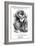 Oscar Wilde, Irish Playwright, Novelist, Poet and Wit, 1881-Edward Linley Sambourne-Framed Giclee Print