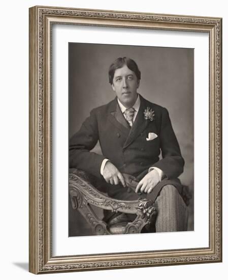 Oscar Wilde-Downey-Framed Photographic Print