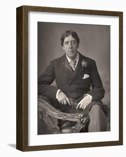 Oscar Wilde-Downey-Framed Photographic Print