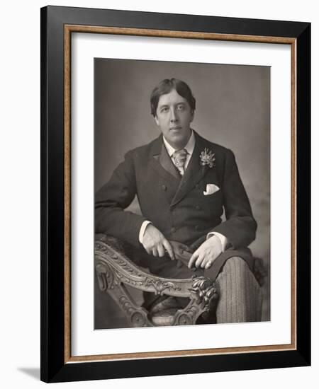 Oscar Wilde-Downey-Framed Photographic Print