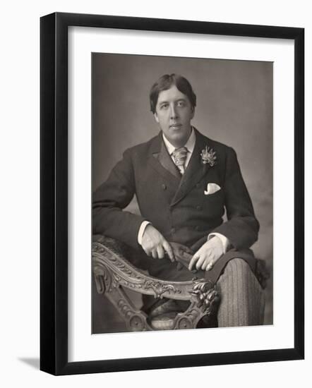 Oscar Wilde-Downey-Framed Photographic Print