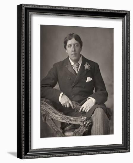 Oscar Wilde-Downey-Framed Photographic Print