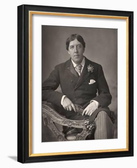 Oscar Wilde-Downey-Framed Photographic Print