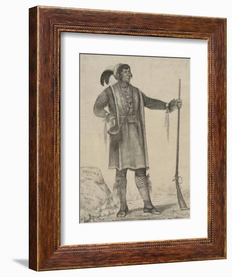 Osceola of Florida-George Catlin-Framed Giclee Print