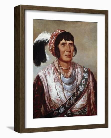 Osceola-George Catlin-Framed Giclee Print