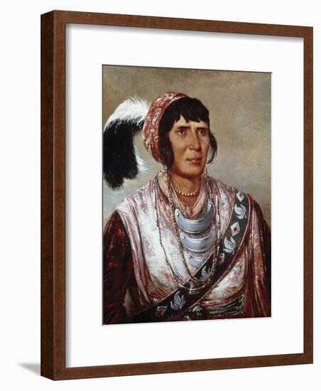 Osceola-George Catlin-Framed Giclee Print