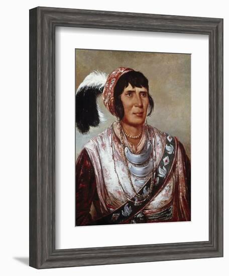 Osceola-George Catlin-Framed Giclee Print