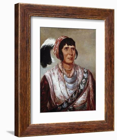 Osceola-George Catlin-Framed Giclee Print