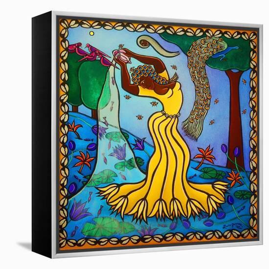 Oshun, 2011-Laura James-Framed Premier Image Canvas