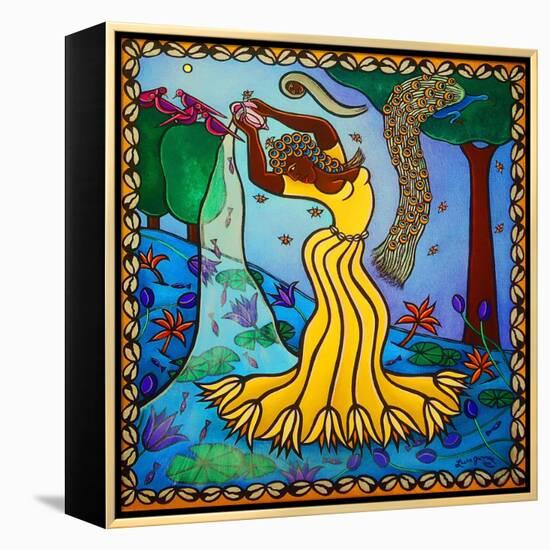 Oshun, 2011-Laura James-Framed Premier Image Canvas